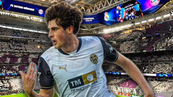 西媒：皇马专诚瓦伦中场哈维-格拉，将派球探本赛季跟进历练