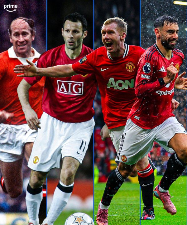 置身传说之列！B费是曼联历史第四位结束百球里程碑的中场