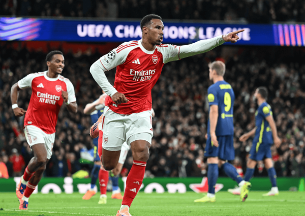 加布里埃尔本场数据: 传射立功, 抵抗4胜3, 3次突围