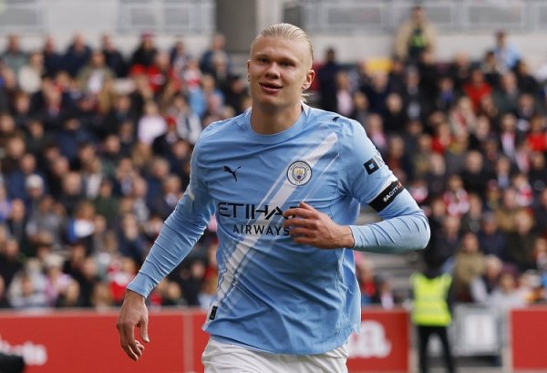 领略4个主场至少打入两球，哈兰德是福勒、苏牙后英超历史第3东说念主