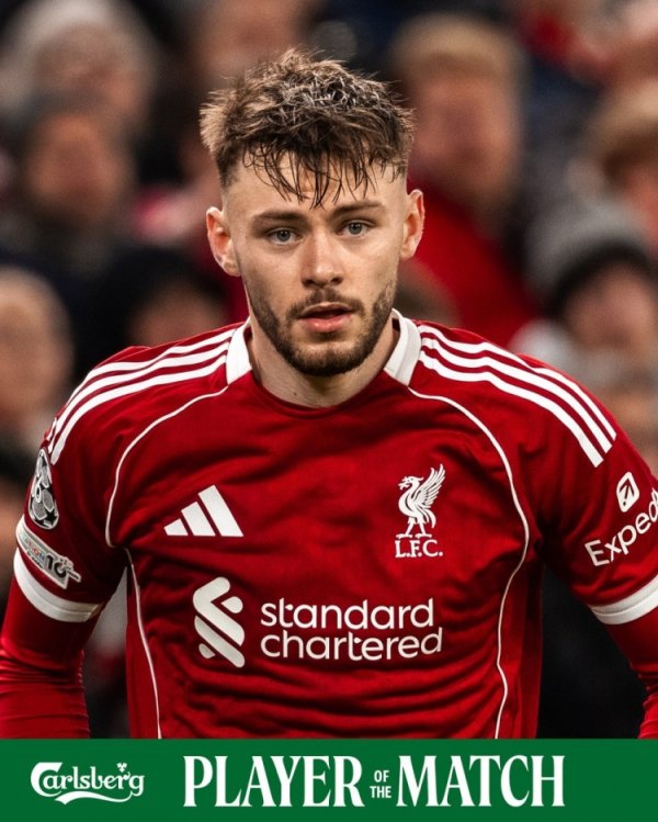 3次过东谈主+3次抢断！布拉德利当选本轮欧冠利物浦队内最好球员