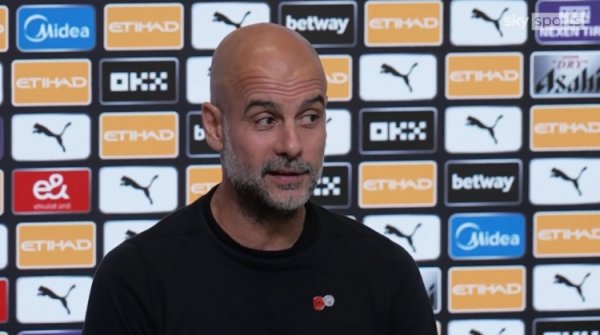 瓜帅赛前：在英超莫得谁有都备的总揽力 200场对福登而言很特意旨