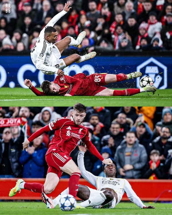 大阵势后卫！布拉德利两战皇马均发扬出色，冻结姆巴佩维尼修斯！